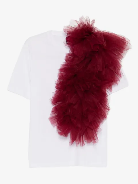 Alchemy ruffled-detail T-shirt