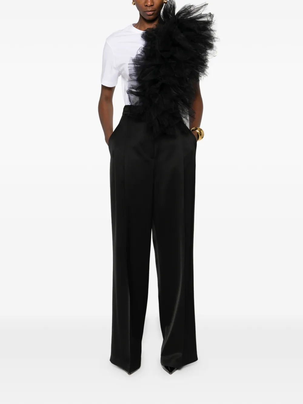 Alchemy ruffled-detail T-shirt | T-Shirts & Jersey Shirts | Image 2