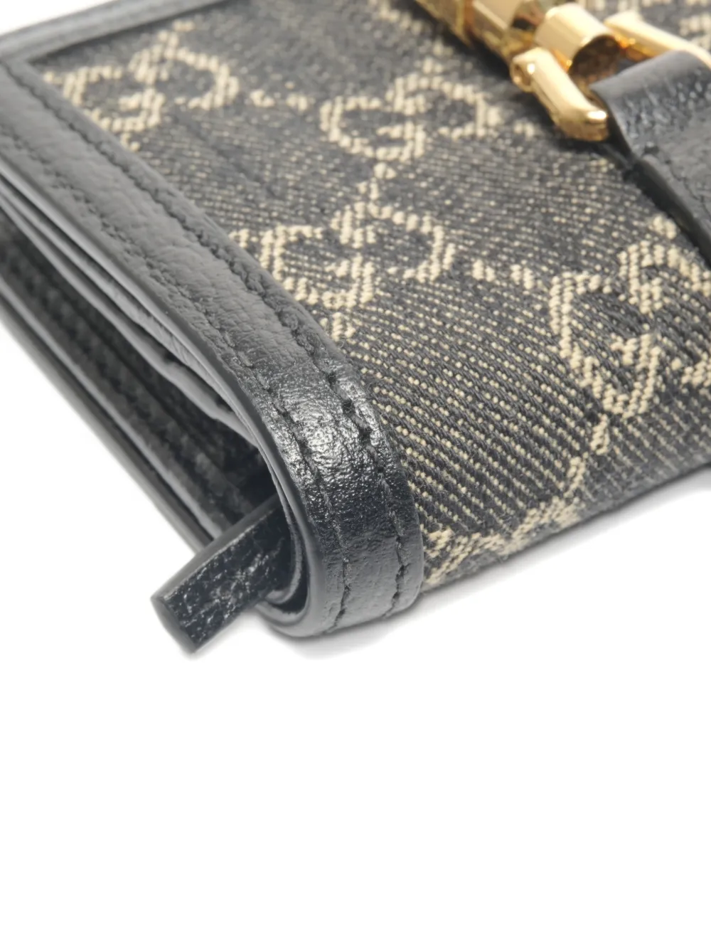 GUCCI Pre-owned 2015-2025s Jackie Gg Canvas Wallet In Black