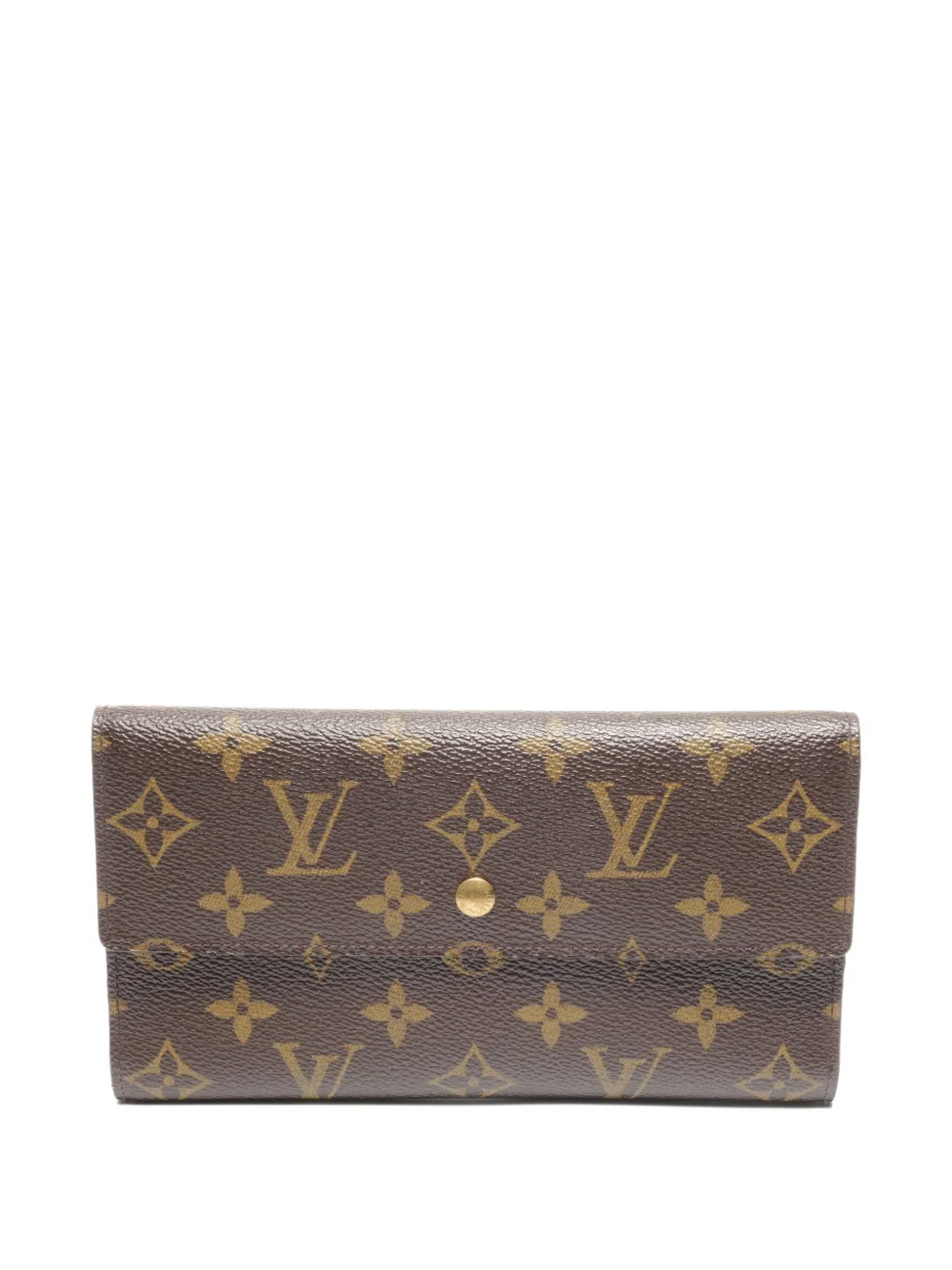 Louis Vuitton Pre-Owned 2003 Porte Tresor monogram wallet | Brown | Image 1