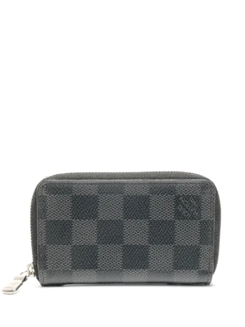 Louis Vuitton Pre-Owned 2019 Damier Graphite zip coin purse