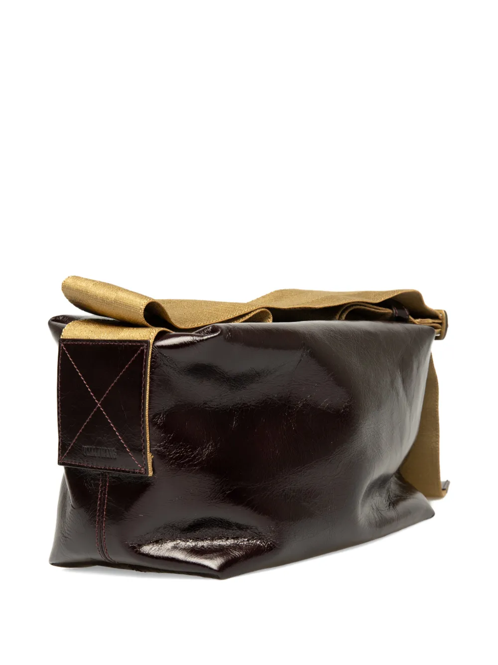  Uma Wang Rectangle Shoulder Bag - Brown 