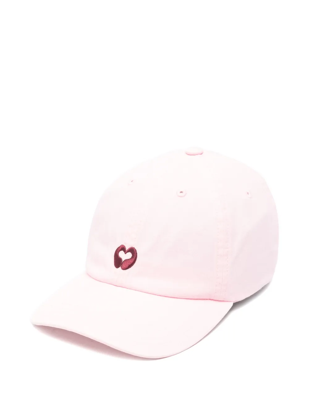 Maje Cappello con motivo a cuore - Rosa