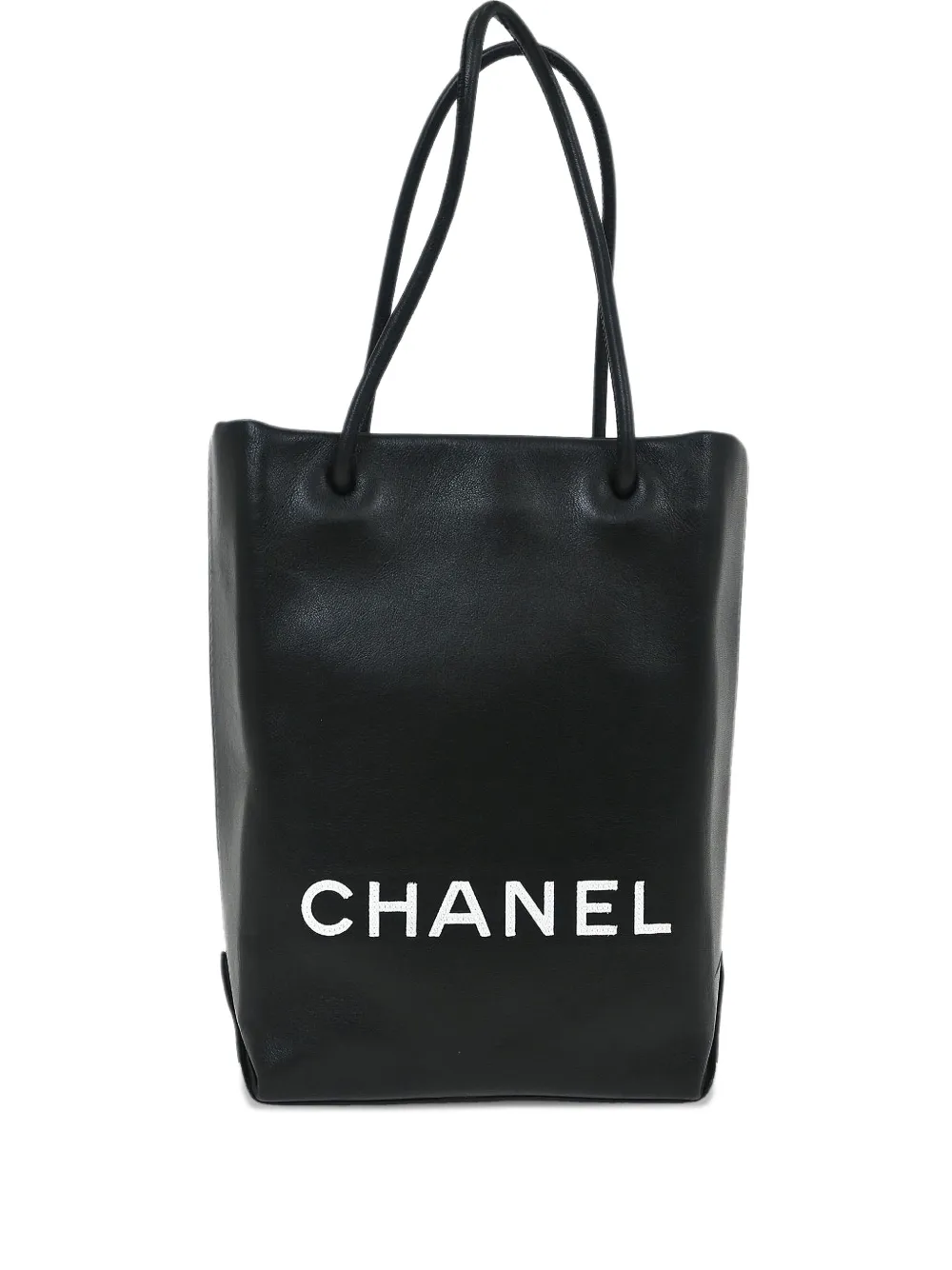 CHANEL Pre-Owned 2008 Logo-Tote Bag - Schwarz