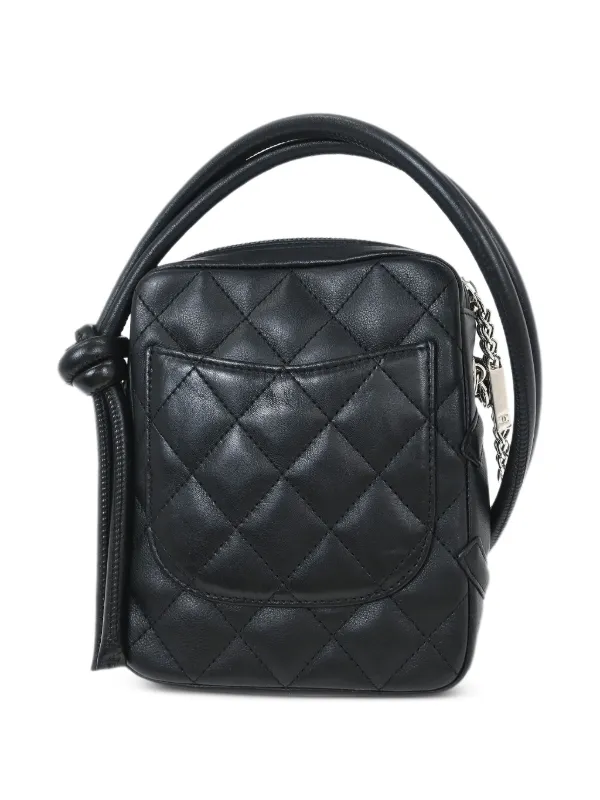 CHANEL Pre-Owned 2005 カンボンライン マトラッセ ショルダーバッグ 