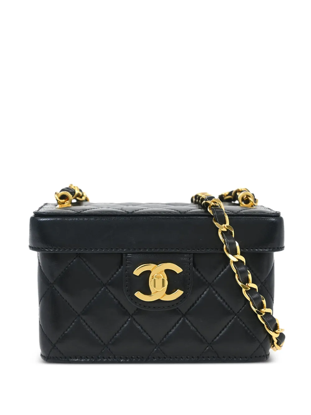 CHANEL Pre-Owned Borsa a spalla Vanity 1992 - Nero