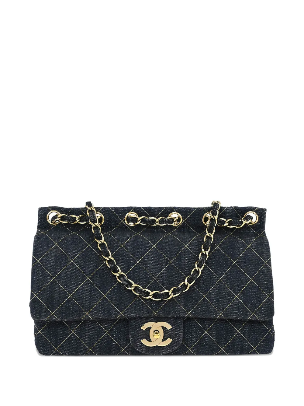 CHANEL Pre-Owned Borsa a spalla denim 2006 - Blu