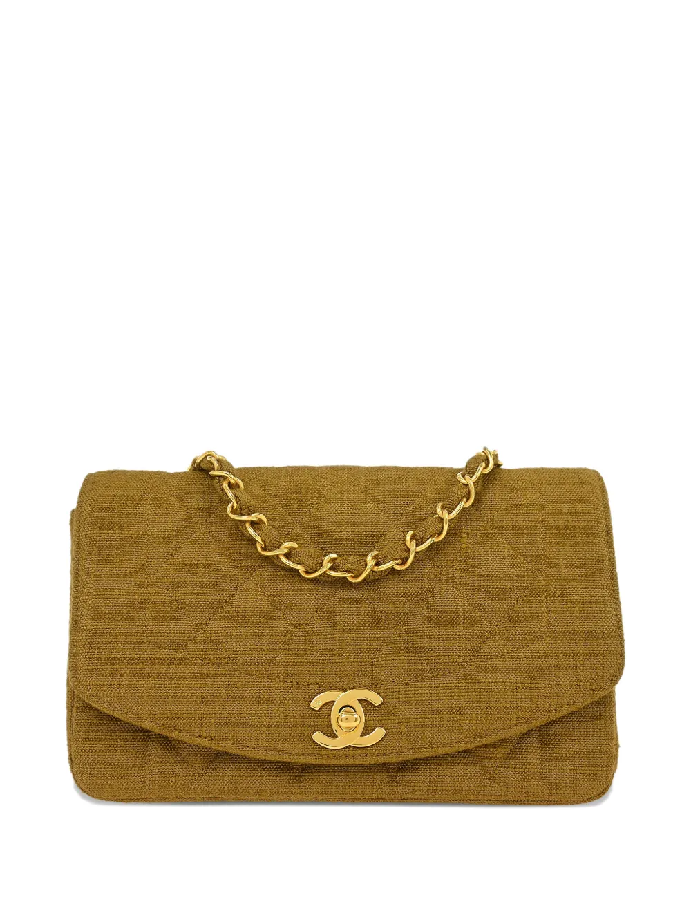 CHANEL Pre-Owned Borsa a spalla trapuntata con catena 1992 - Marrone