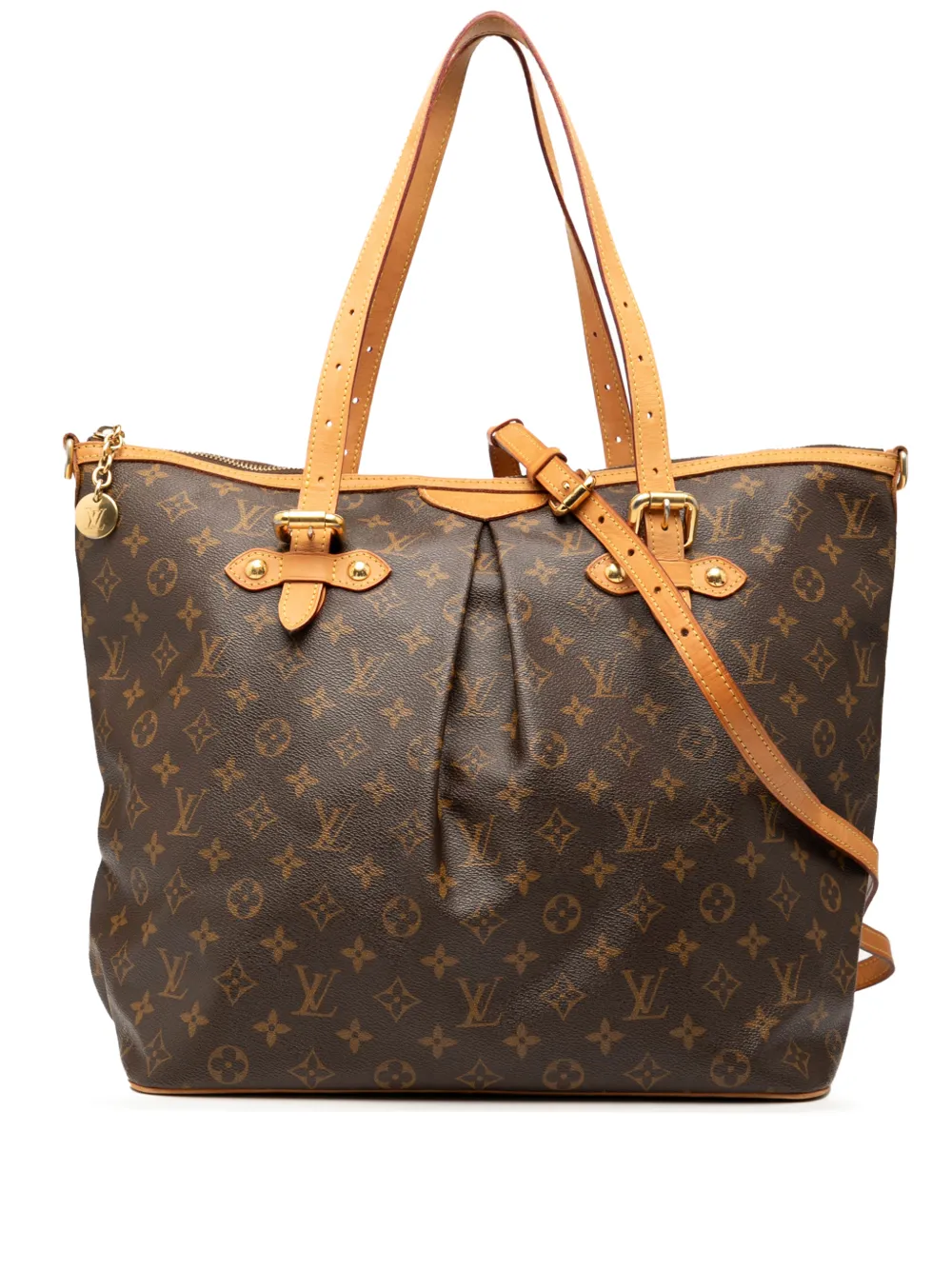 Louis Vuitton Pre-Owned Borsa a tracolla Palermo GM con monogramma 2010 - Marrone