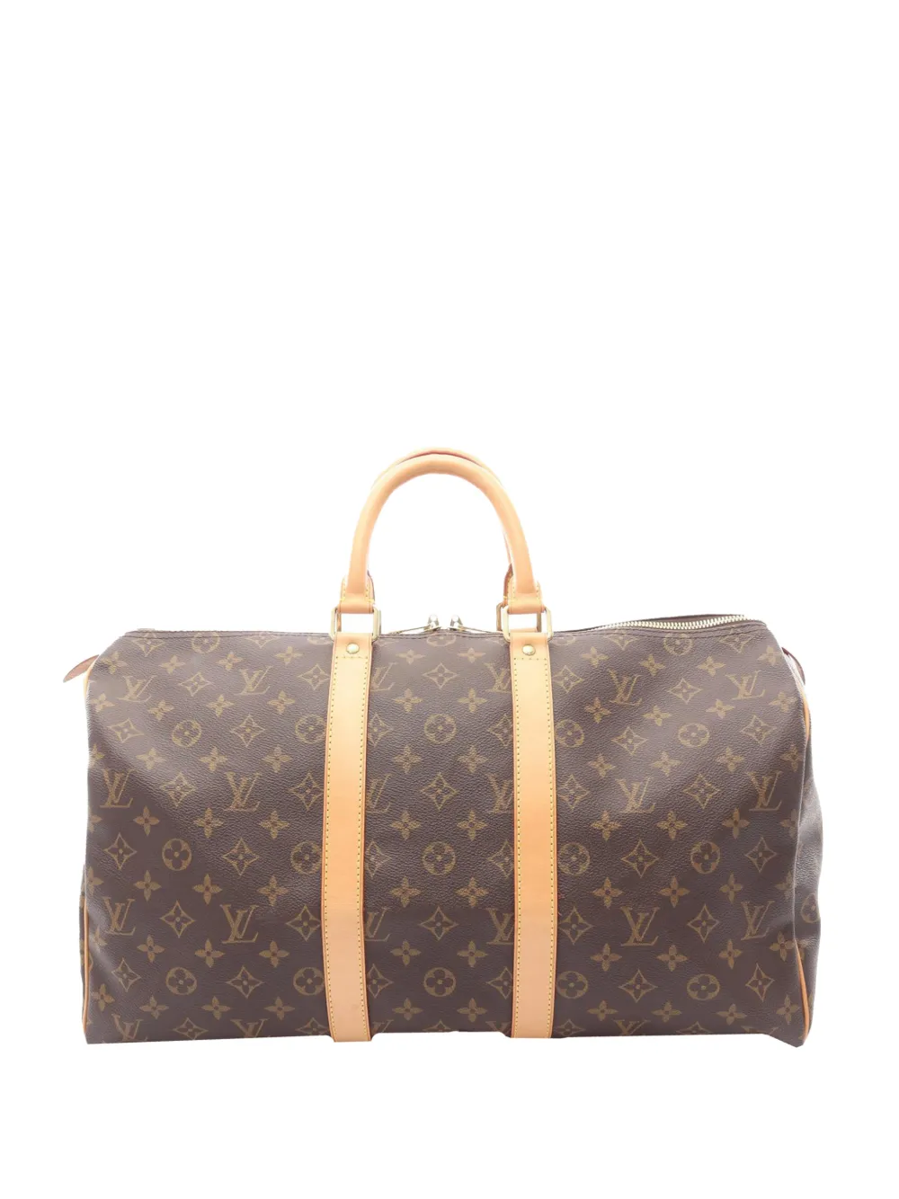 Louis Vuitton Pre-Owned Borsa a tracolla Monogram Keepall 45 2002 - Marrone