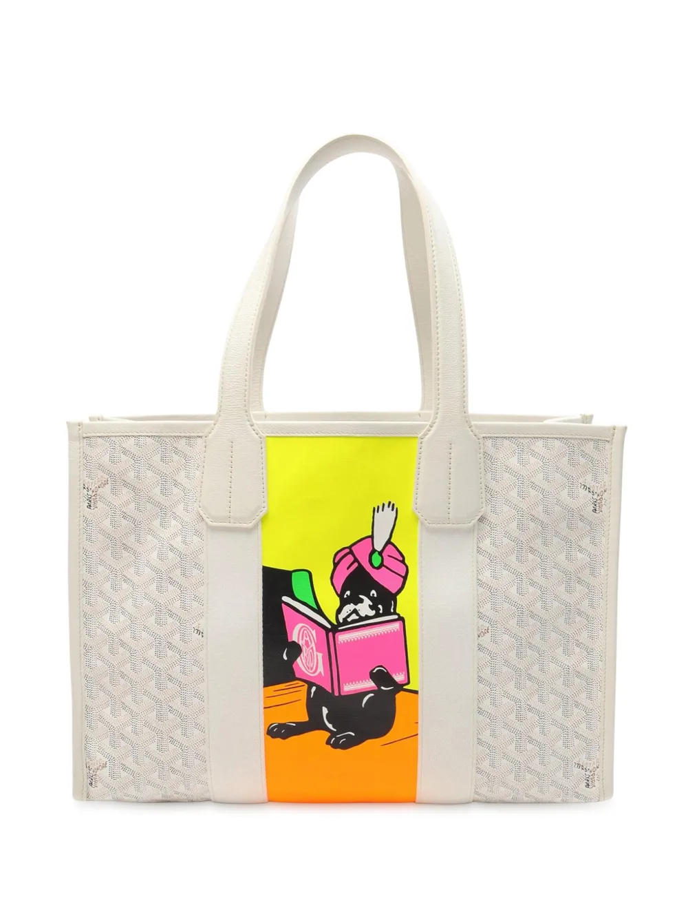 Goyard Pre-Owned Borsa tote Villette PM in tela Goyardine 2010-2025 - Bianco