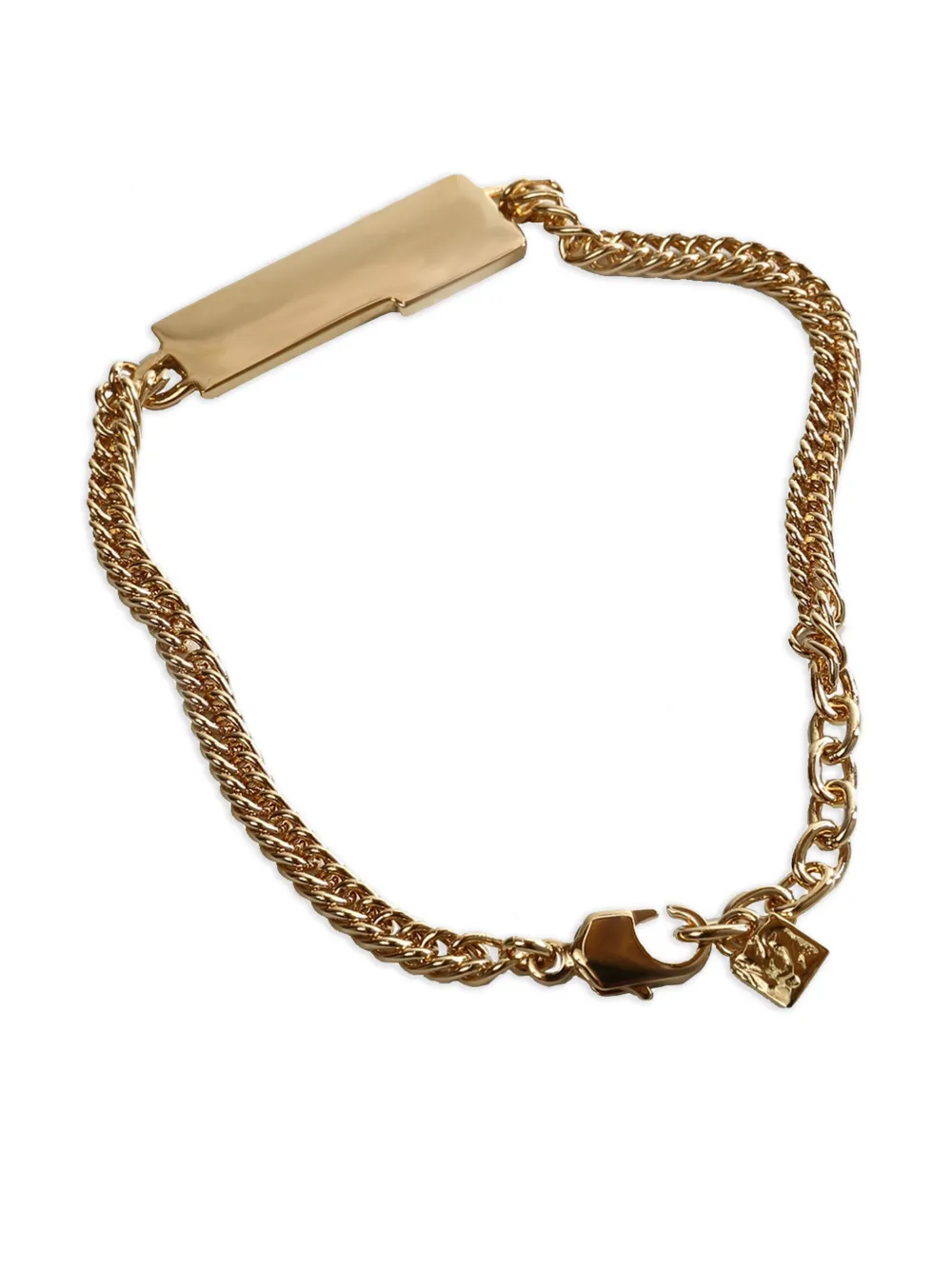  Givenchy Chain Plaque Bracelet - Gold 