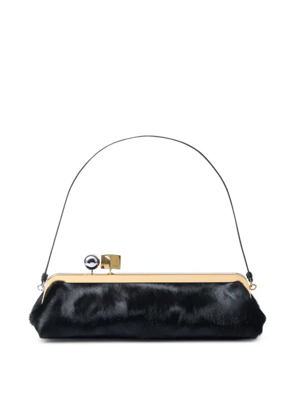 Jacquemus The Salon Clutch in Black