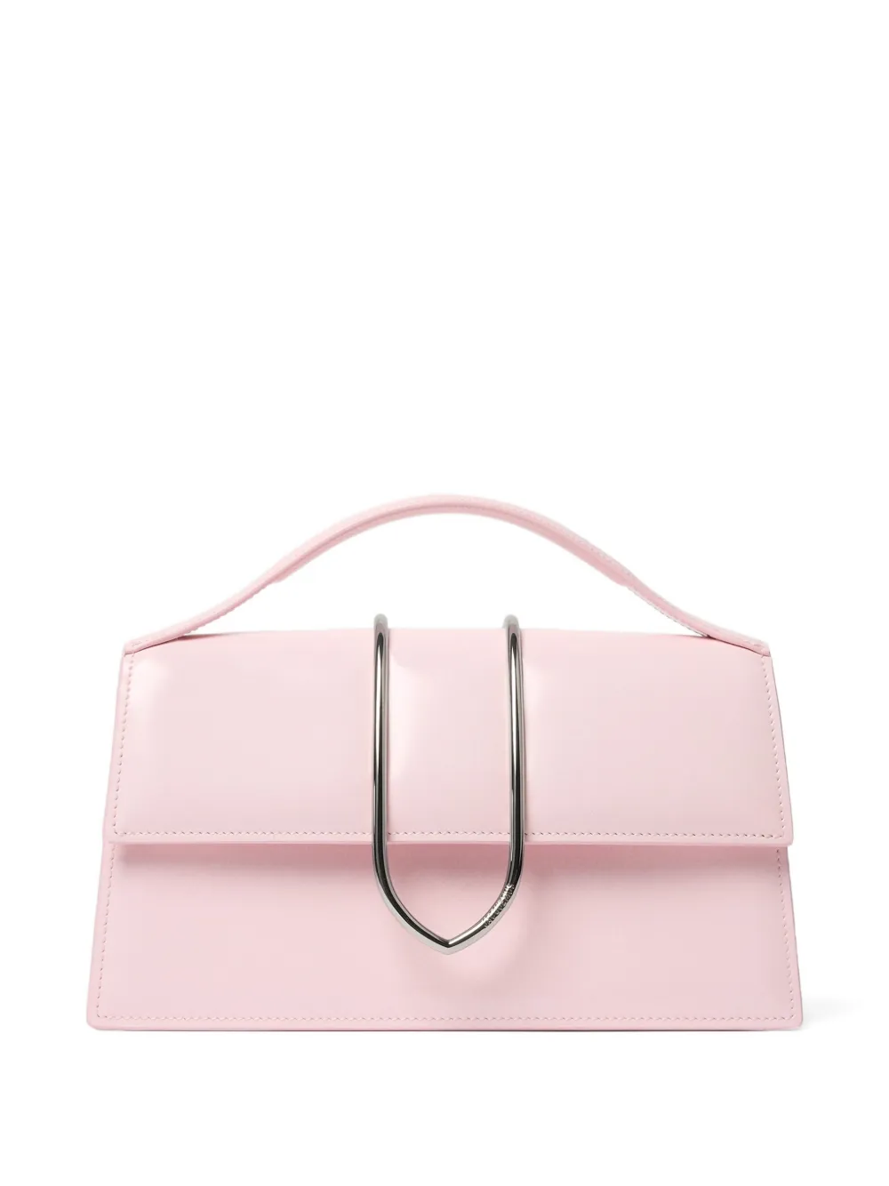Jacquemus The large Bambino top-handle cross body bag - Rosa