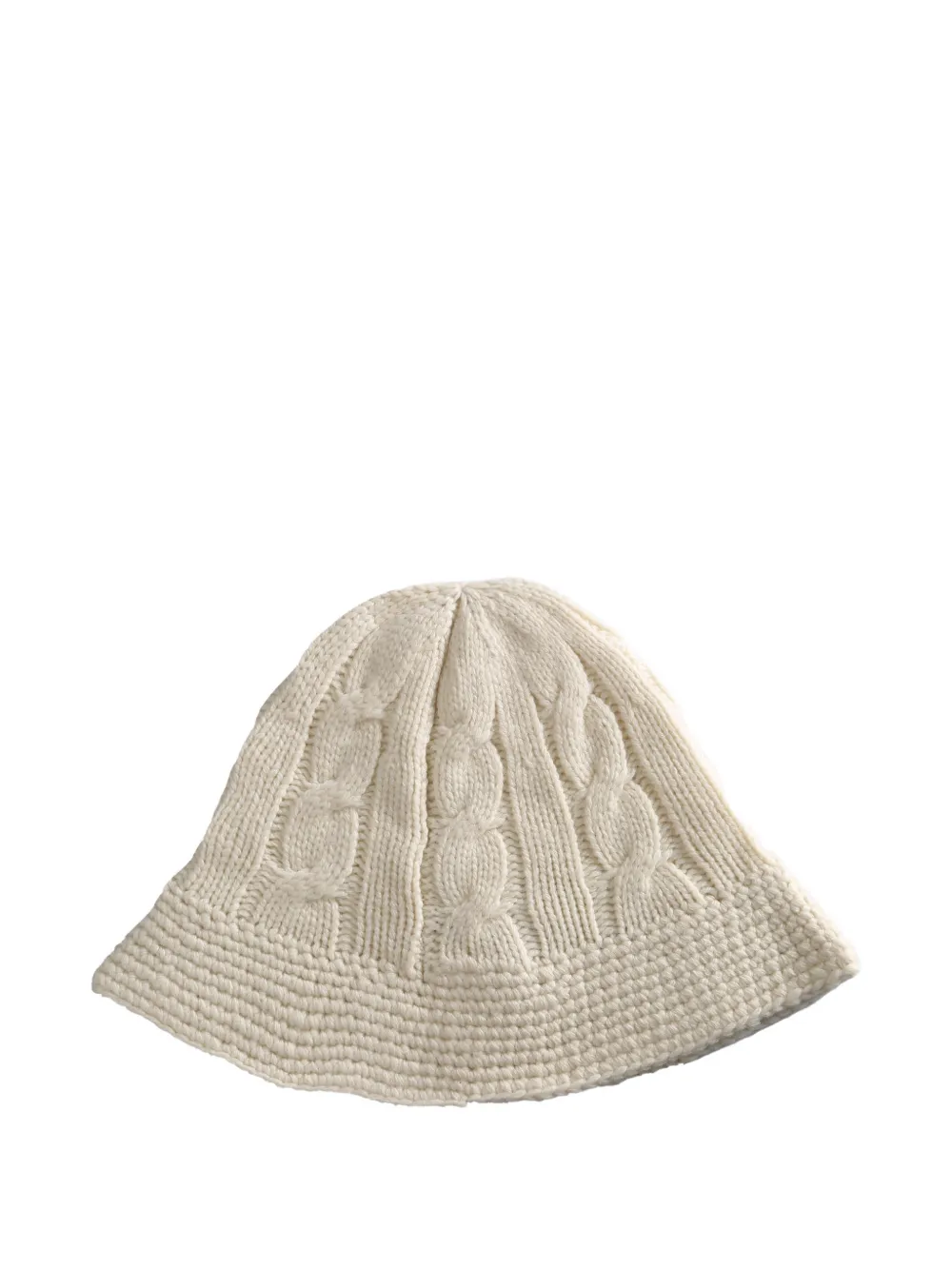 Polo Ralph Lauren Cable-knit Hat In Neutral