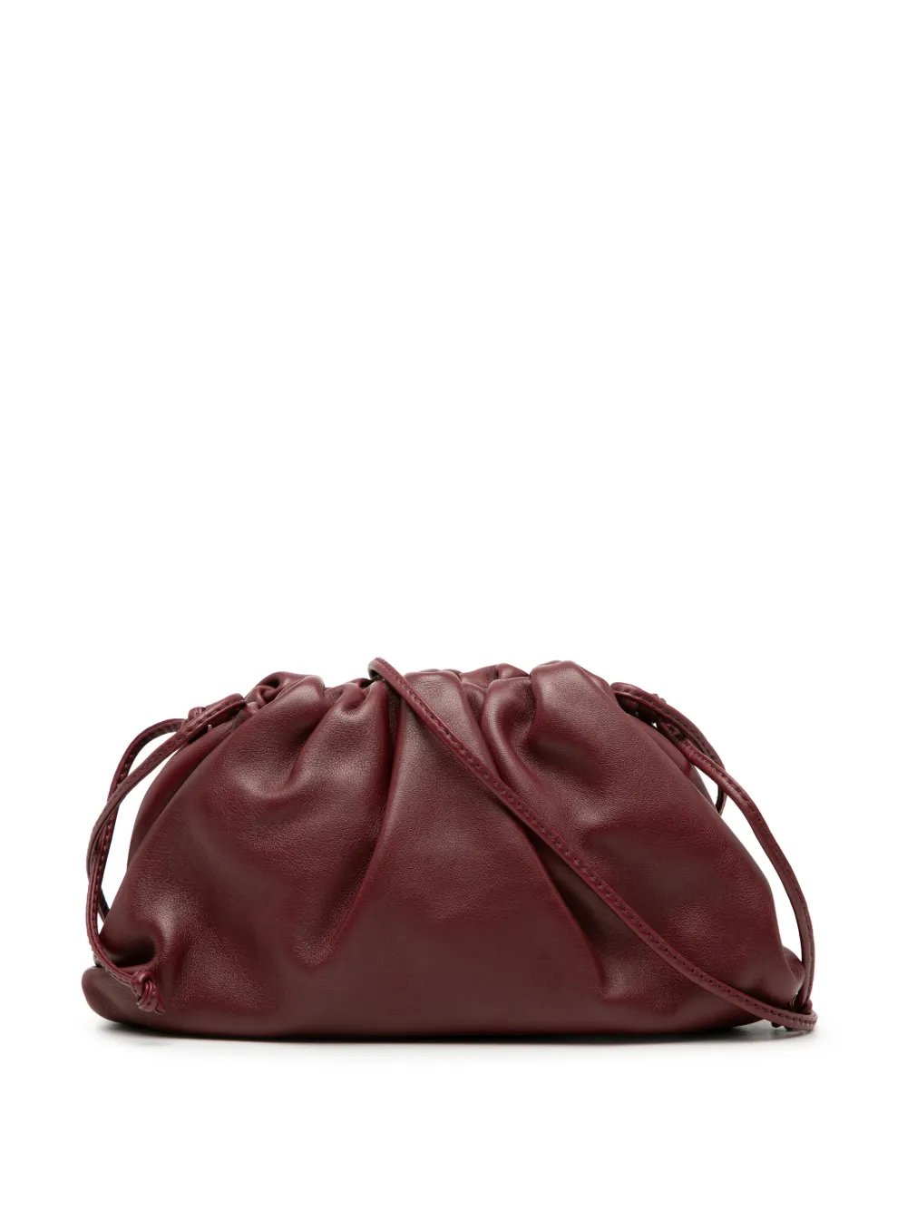 Bottega Veneta Pre-Owned 2012-2025 Butter Calfskin The Mini Pouch crossbody bag - Red