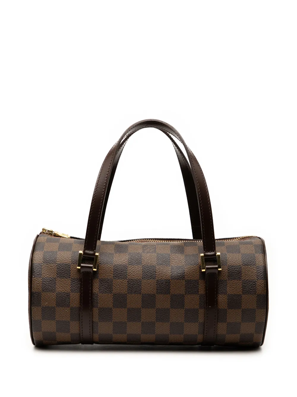 Louis Vuitton Pre-Owned Borsa a mano Papillon 26 in tela Damier Ebène 2005 - Marrone