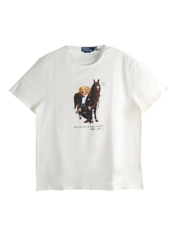 Polo Ralph Lauren ポロベア Tシャツ | ホワイト | FARFETCH JP