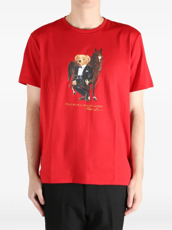【Paul&Ralph】ポロベアTシャツ Polo Ralph Lauren ポロベア Tシャツ | レッド | FARFETCH JP