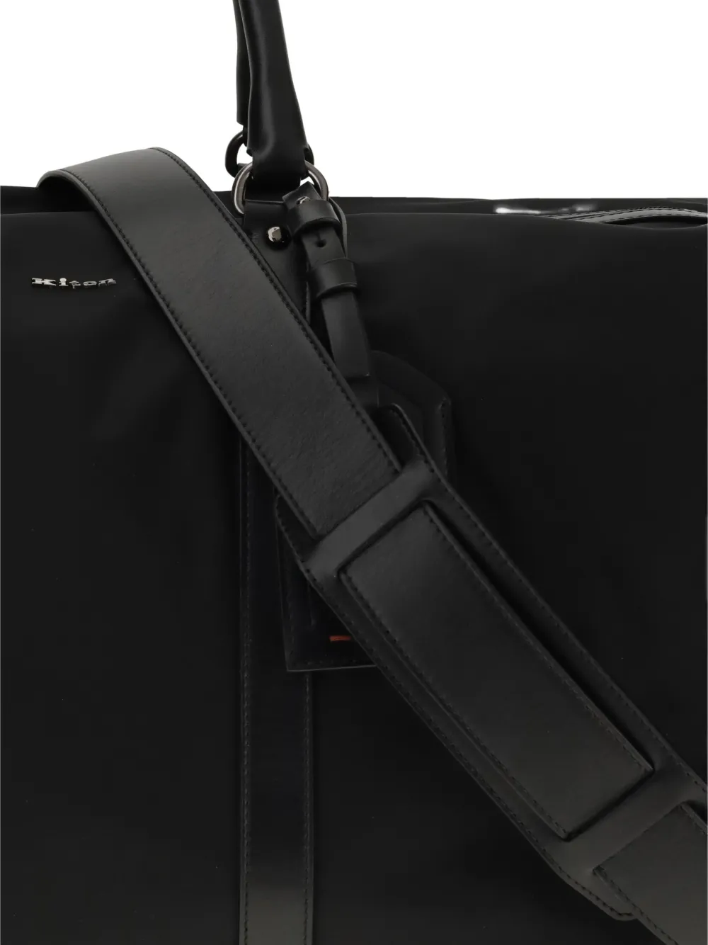 Kiton レザーボストンバッグ | ブラック | FARFETCH JP