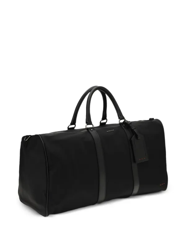 Kiton レザーボストンバッグ | ブラック | FARFETCH JP