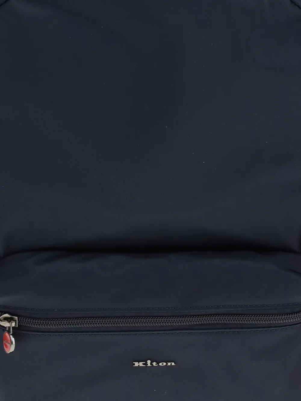  Kiton Zip-pocket Backpack - Blue 