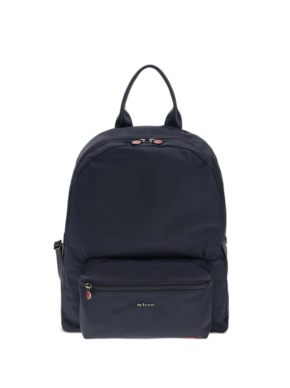 Kiton zip-pocket backpack - Blu