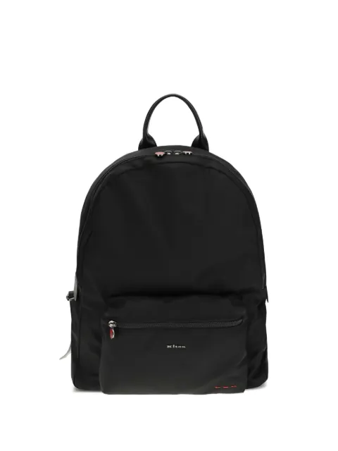 Kiton logo-lettering backpack