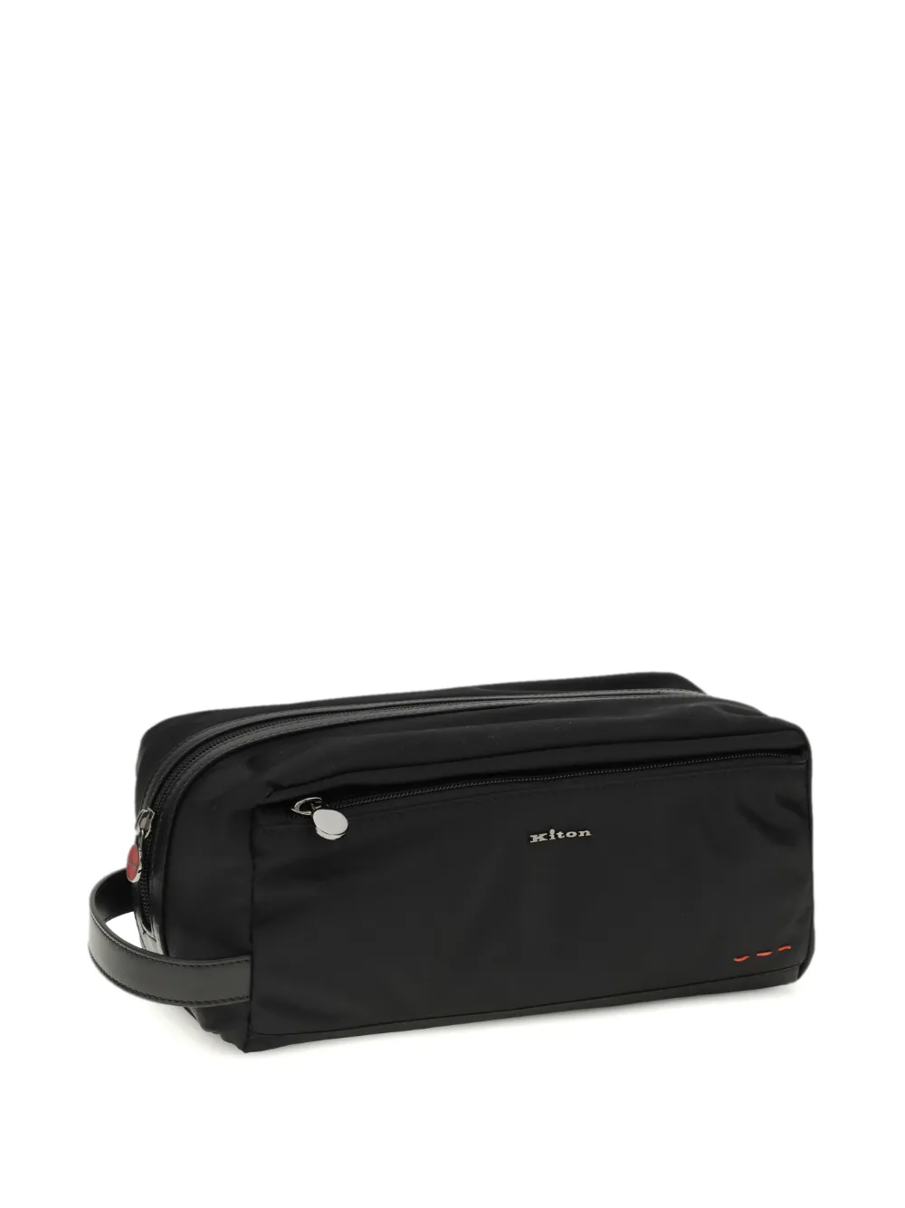  Kiton Zip-fastening Wash Bag - Black 