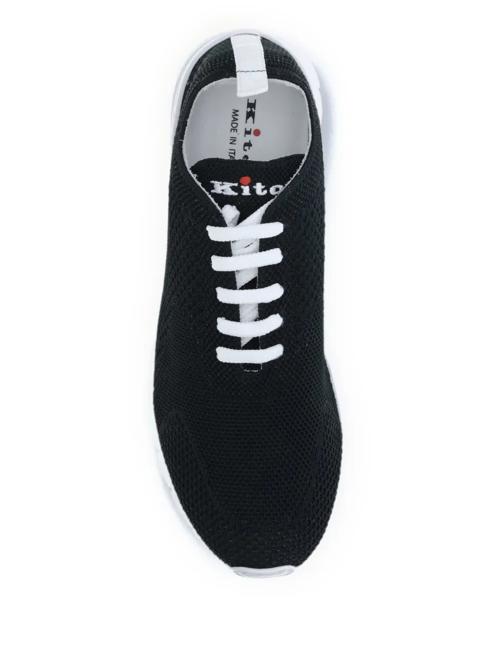 Kiton lace-up sneakers Zwart