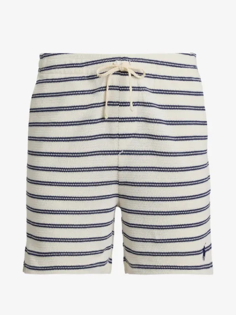 Polo Ralph Lauren striped-pattern drawstring shorts
