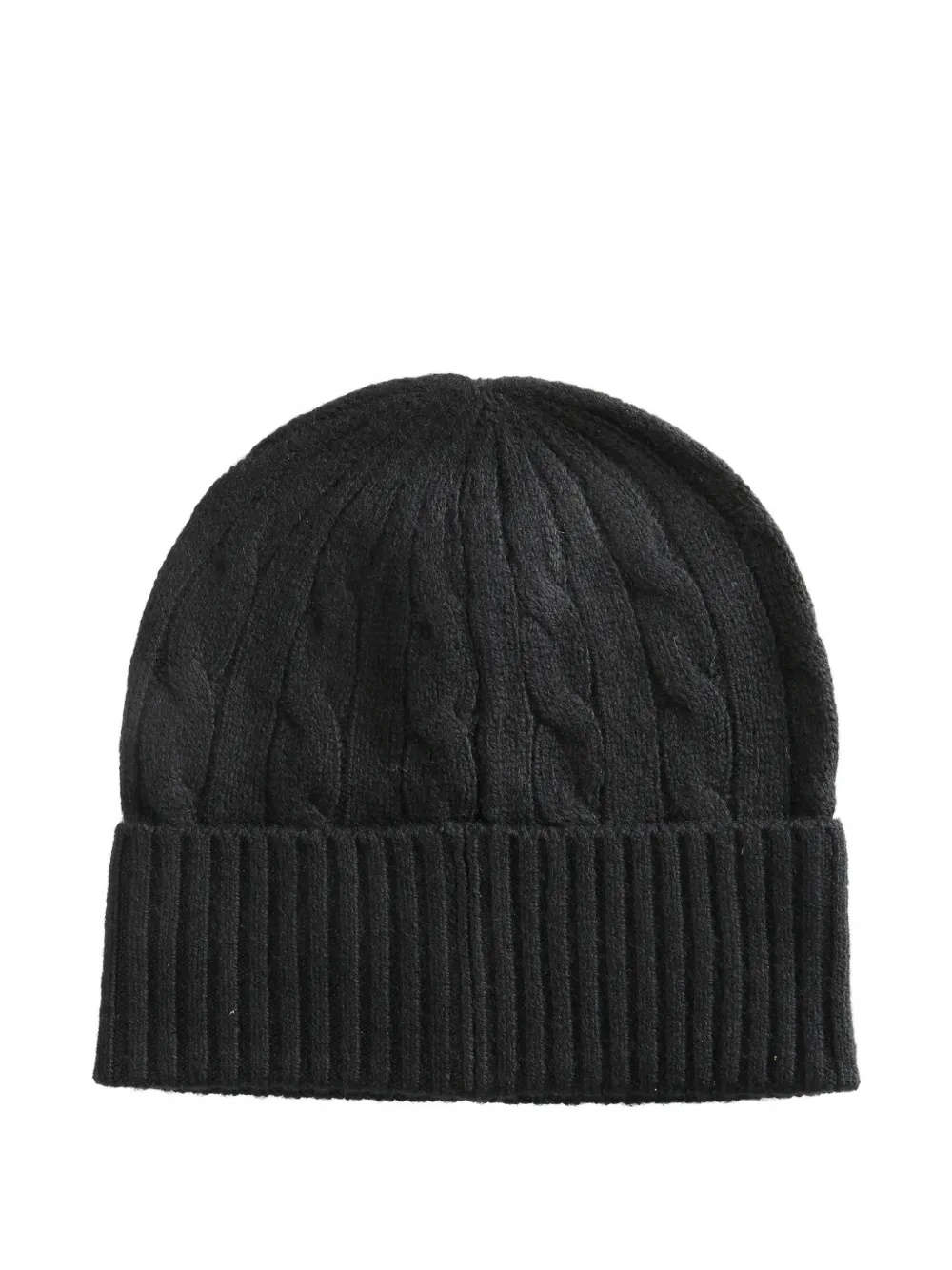 Polo Ralph Lauren Kabelgebreide muts - Zwart