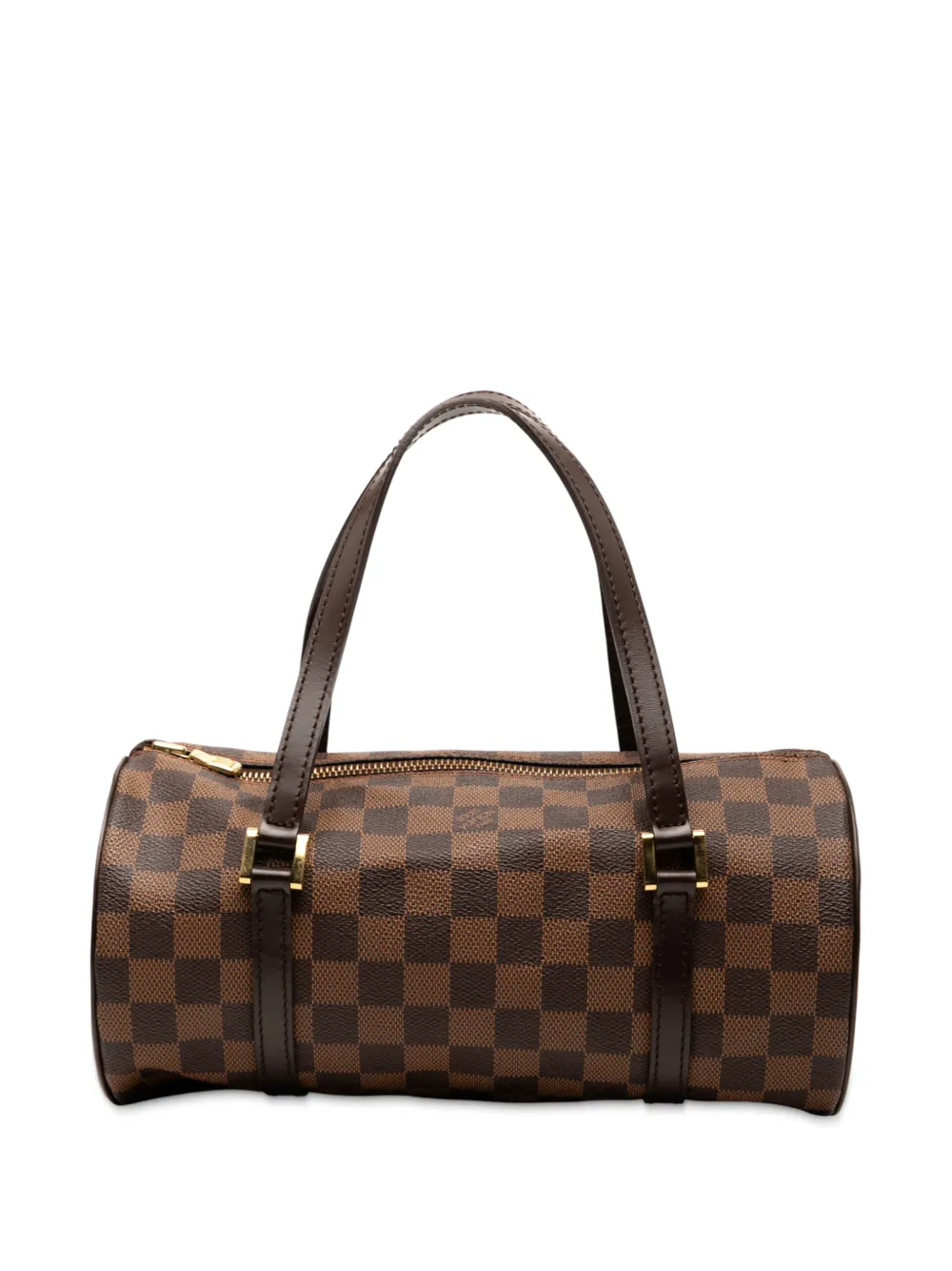 Louis Vuitton Pre-Owned Borsa a mano Papillon 26 in tela Damier Ebène 2003 - Marrone