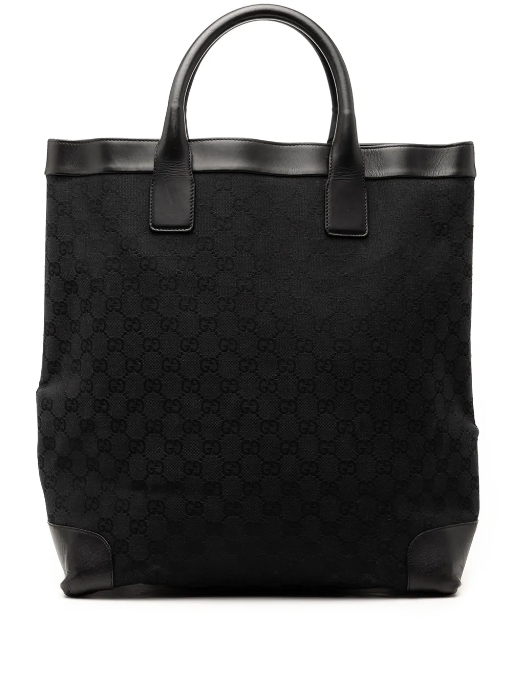 Gucci Pre-Owned 2000-2015 GG Canvas tote bag - Black