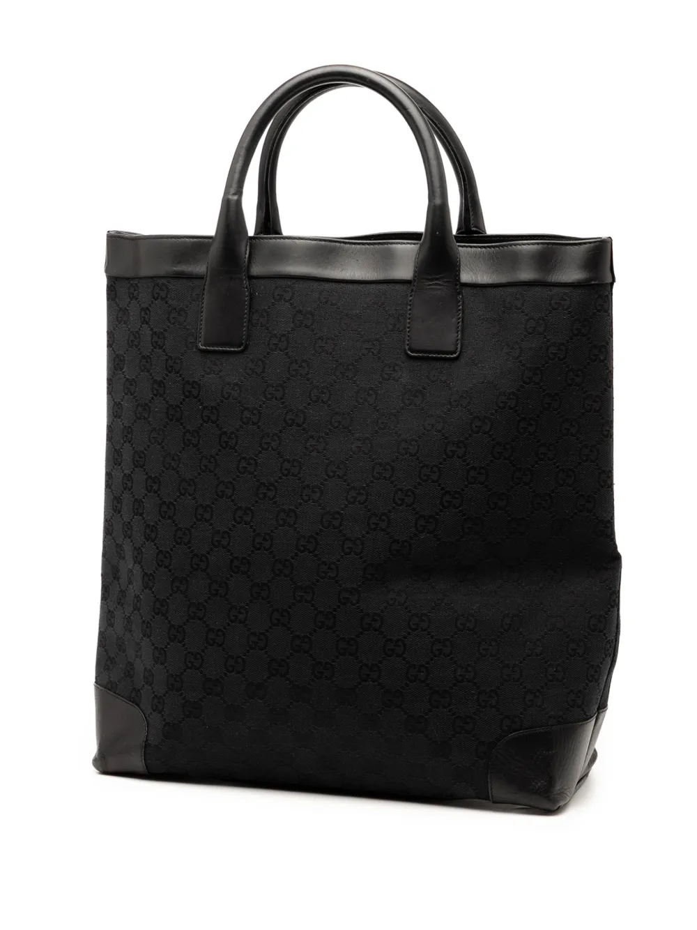 Gucci Pre-Owned 2000-2015 GGキャンバス トートバッグ | ブラック