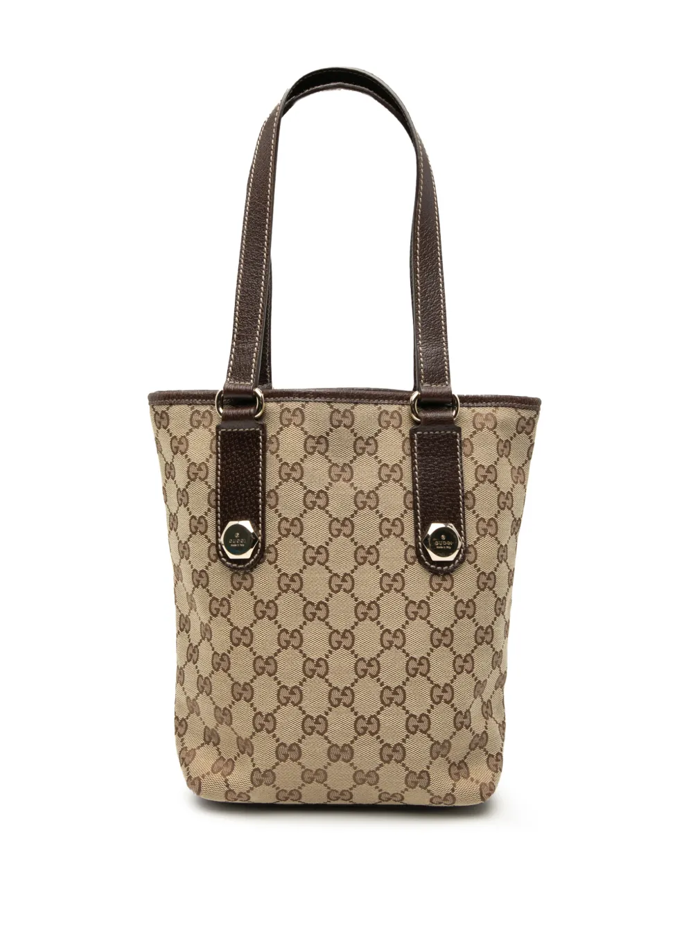 Gucci Pre-Owned Borsa a spalla Charmy in tela GG 2000-2015 - Marrone
