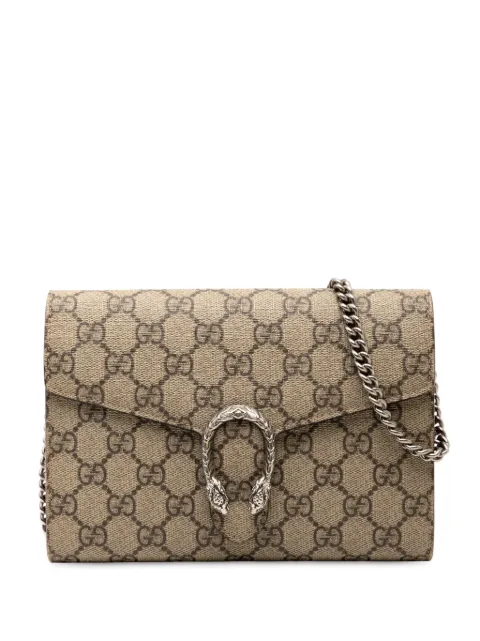 Gucci Pre-Owned 2016-2025 GG Supreme Dionysus Chain Wallet crossbody bag