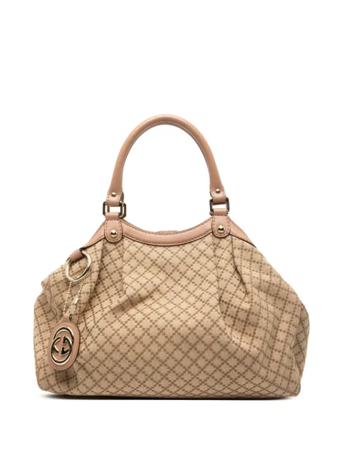 Gucci Pre-Owned 2000-2015 Medium Diamante Canvas Sukey tote bag