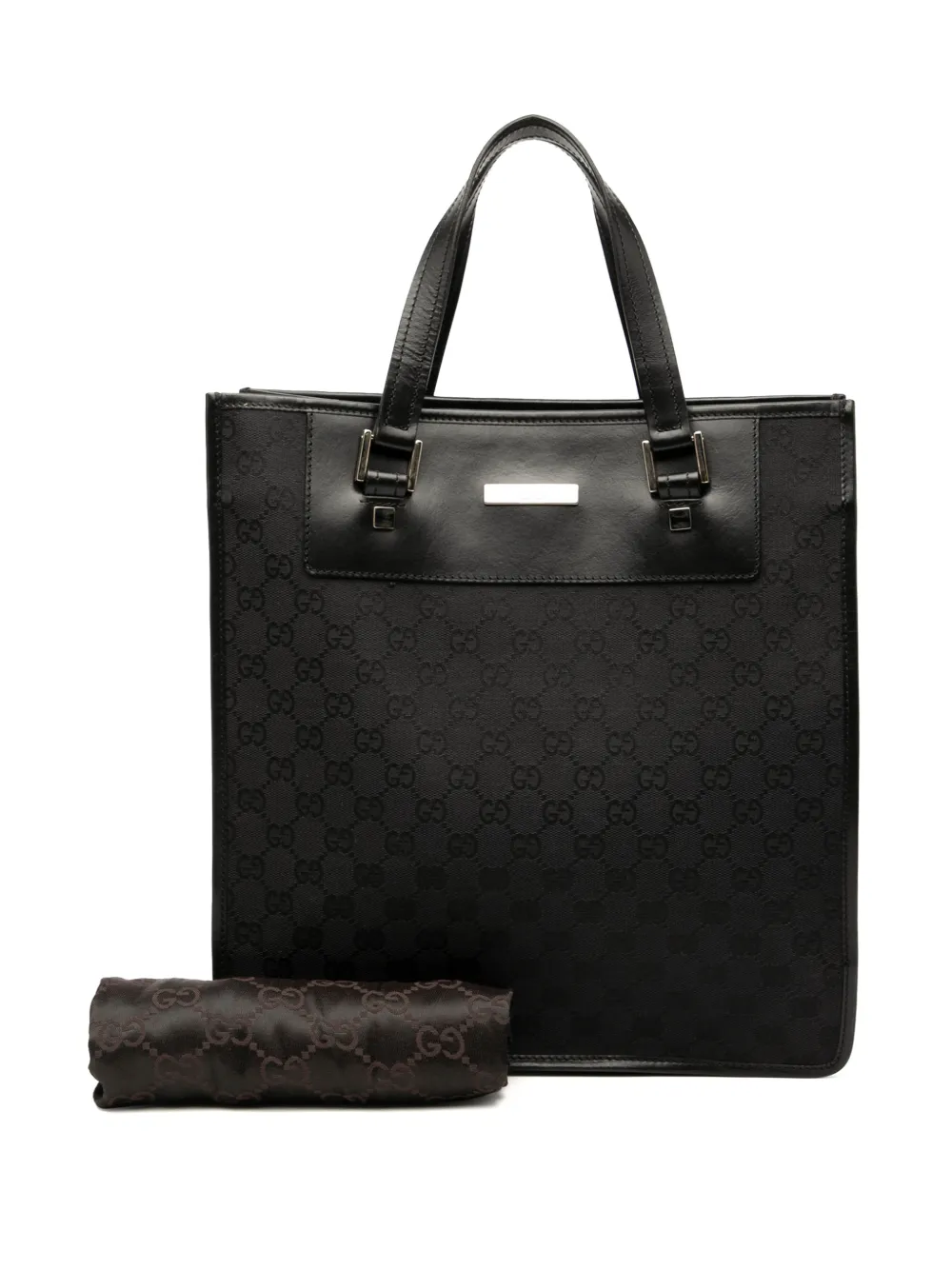 Gucci キャンバス ハンドバッグ 2000-2015 GG Gucci Pre-Owned 2000-2015 GGキャンバス トートバッグ | ブラック