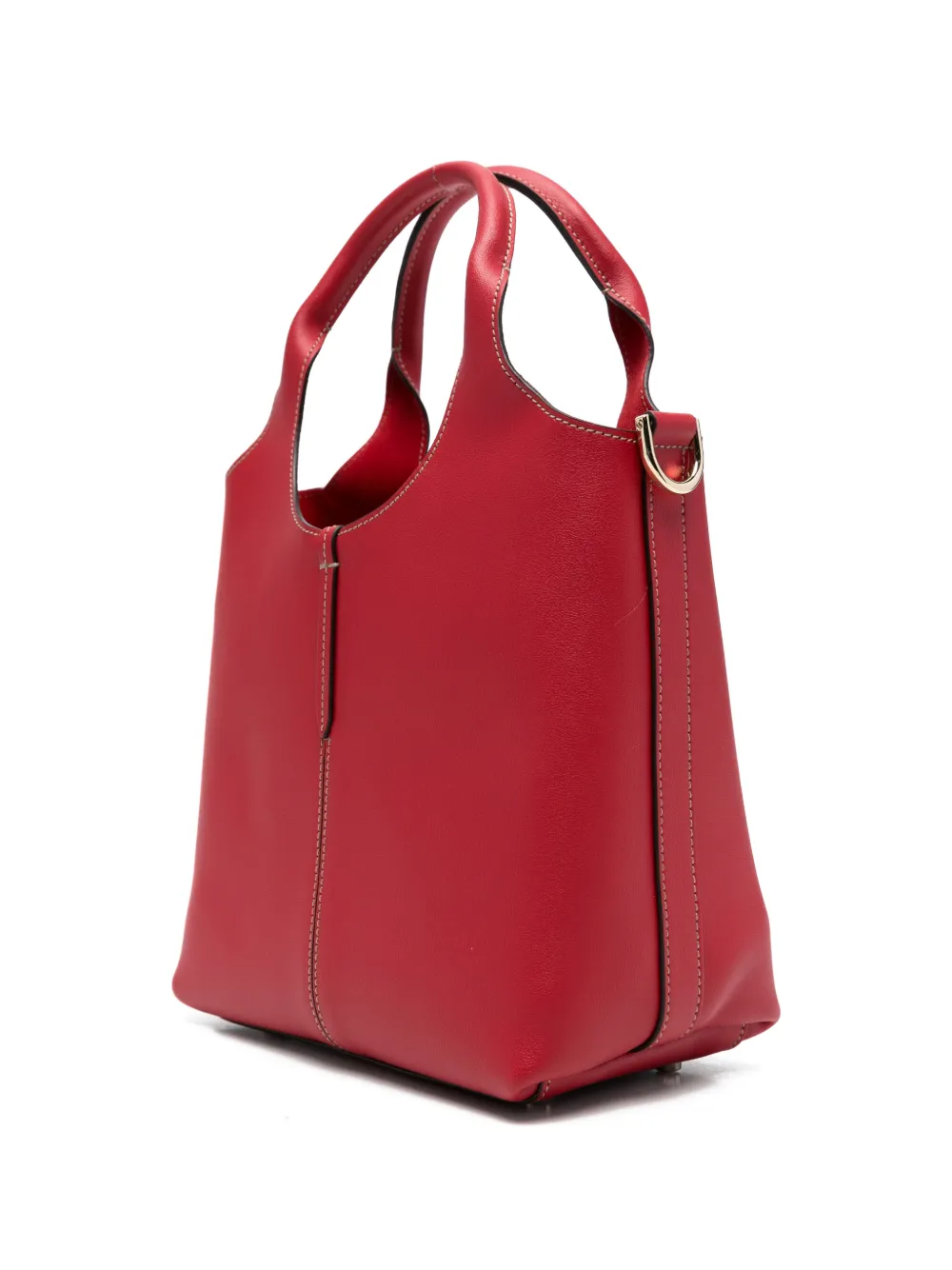 Tod's Mini-shopper met handvat Rood
