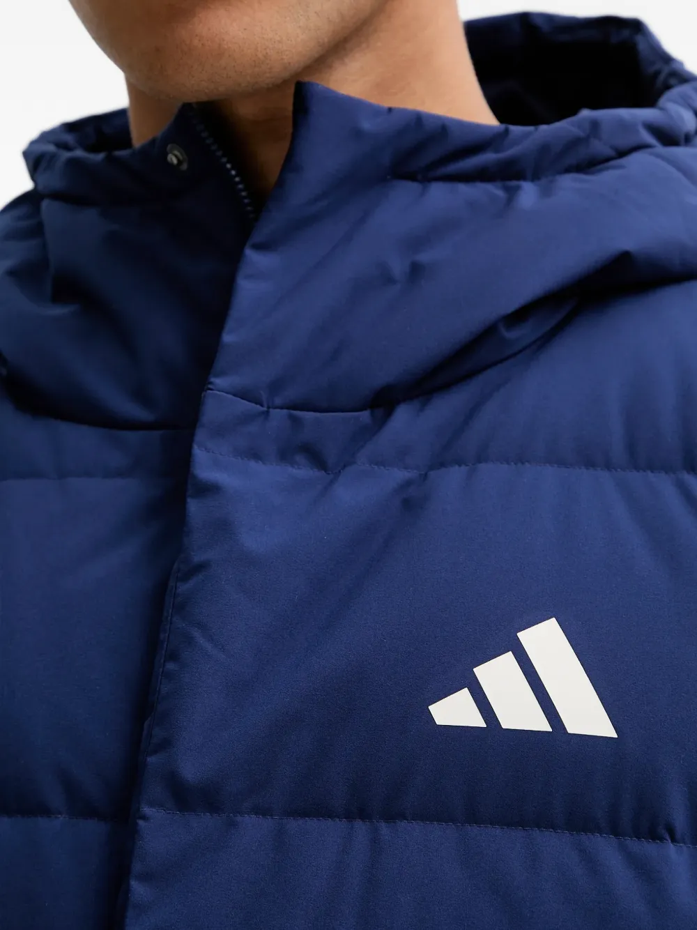 Hooded Logo-Print Jacket