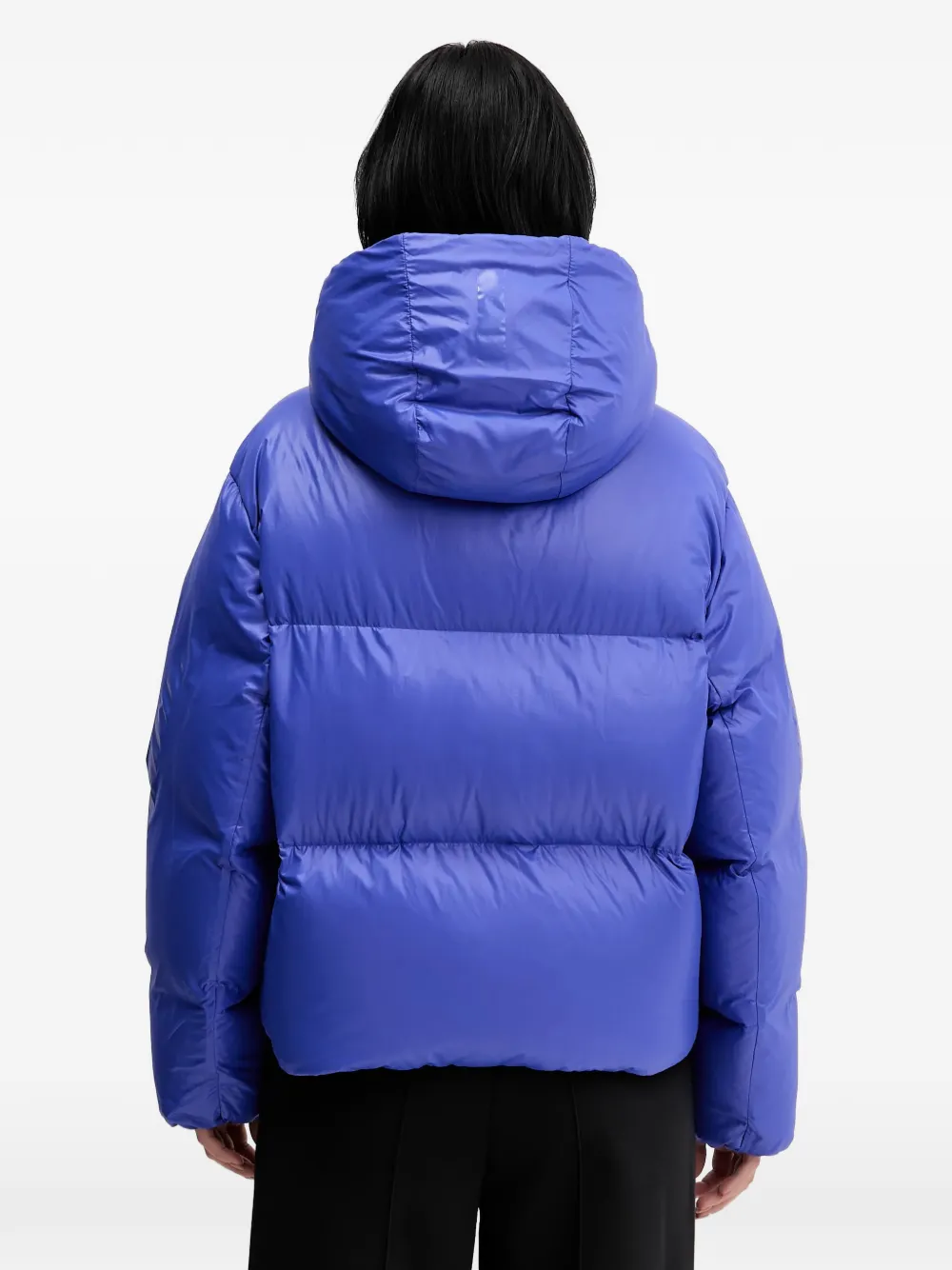  Adidas Hooded Puffer Jacket - Blue 