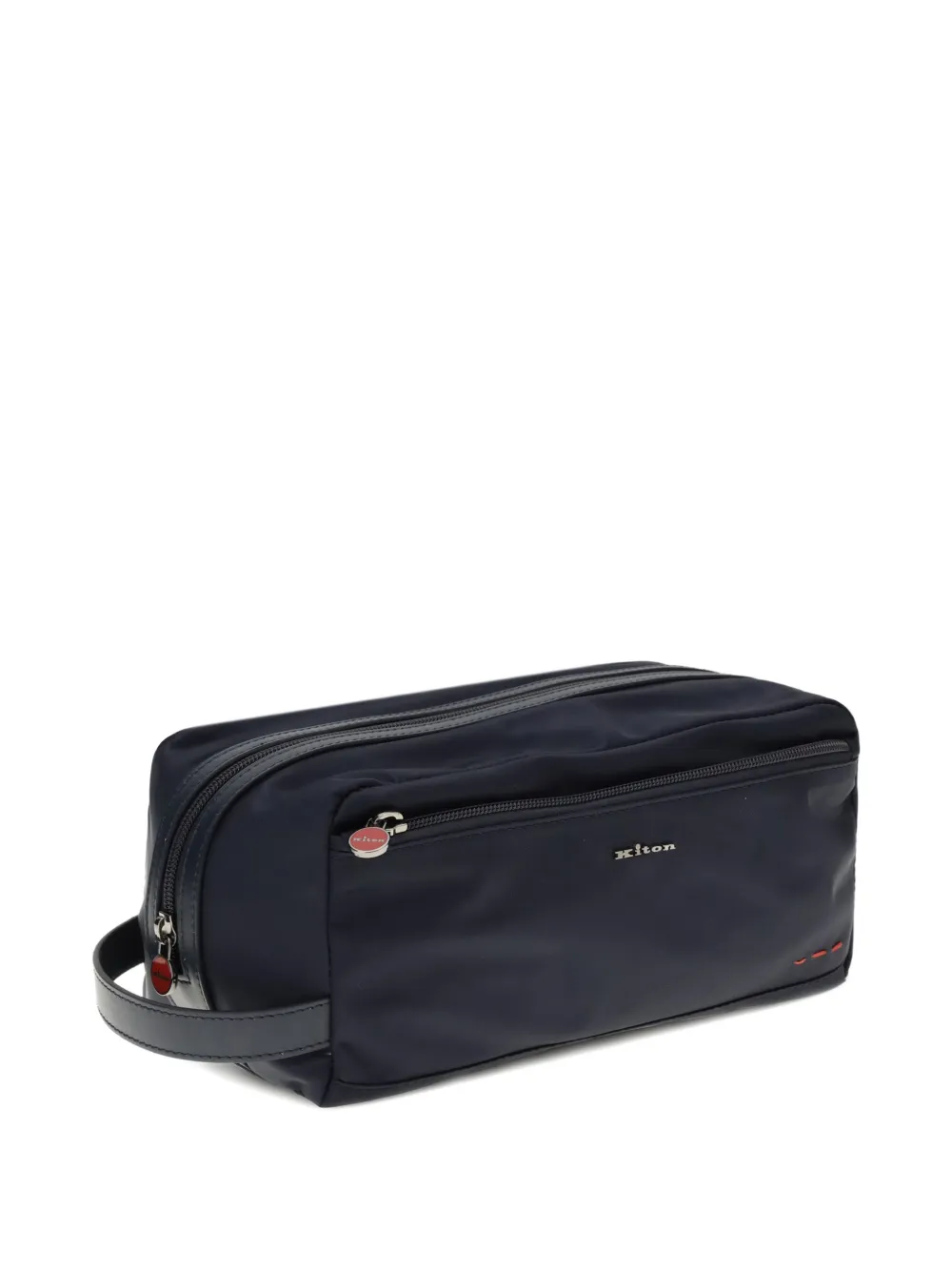  Kiton Neceser Con Letras Del Logo - Azul 
