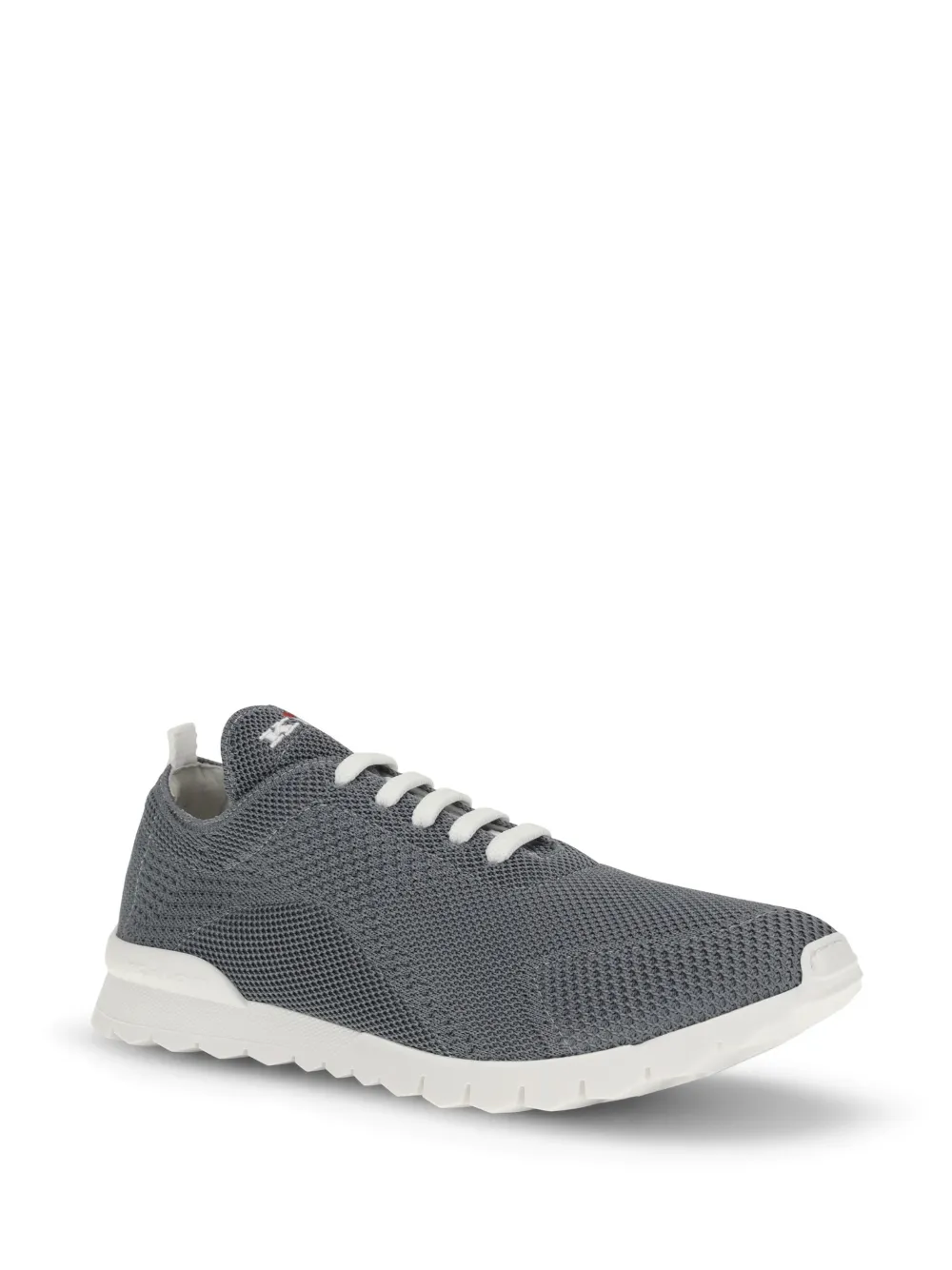 Kiton knitted low-top sneakers Grijs