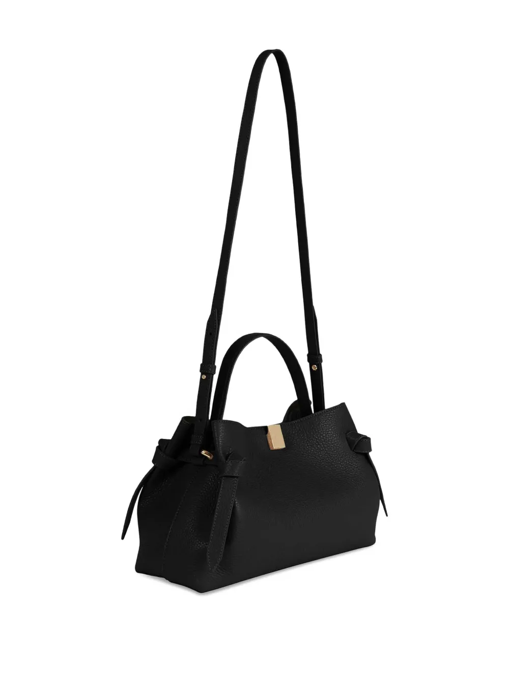 Yuzefi top handle embossed logo gyoza bag | Mini Bags | Image 2