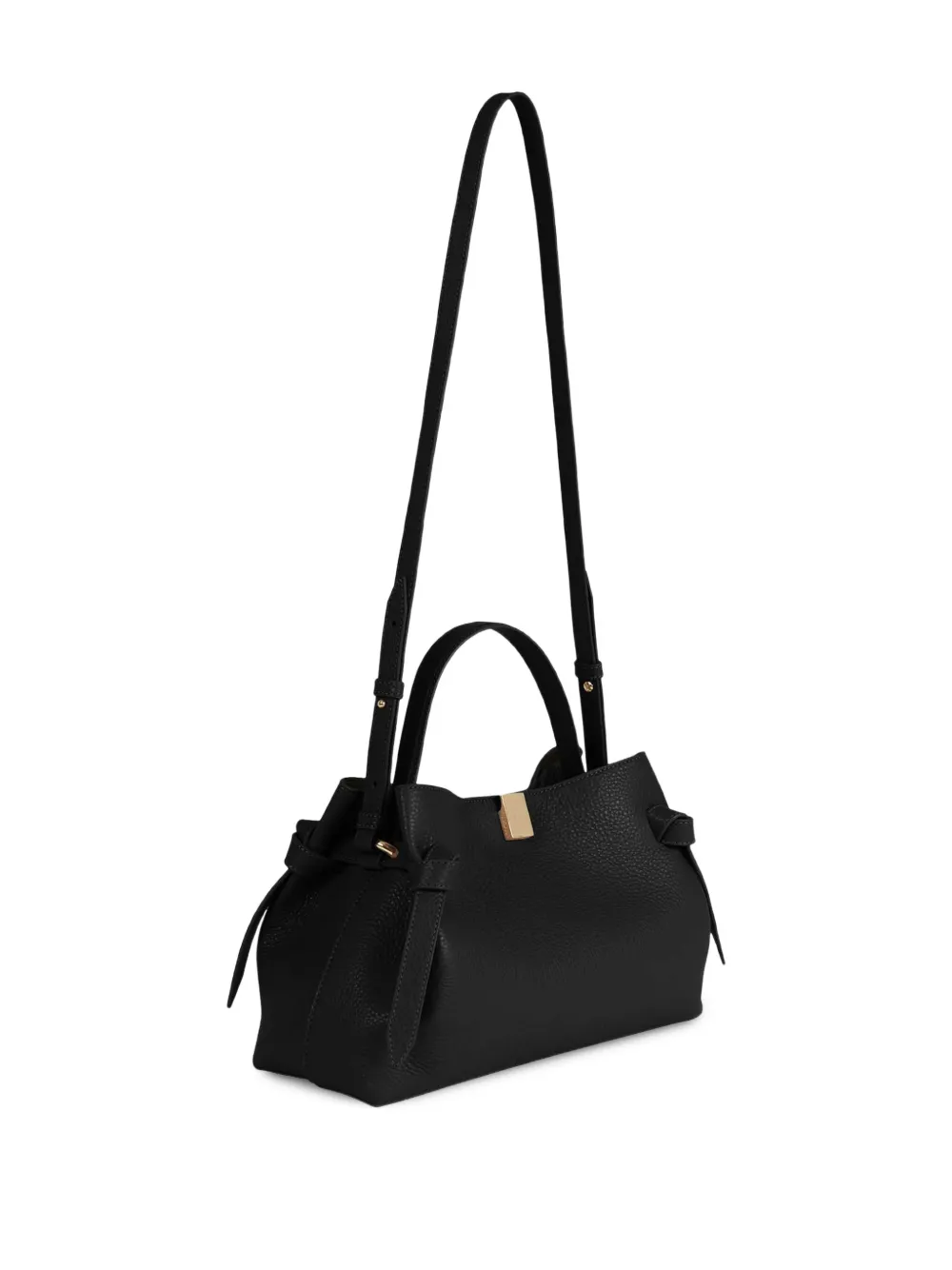 Yuzefi top handle embossed logo gyoza bag | Mini Bags | Image 2