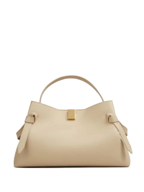 Yuzefi grained adjustable tote bag