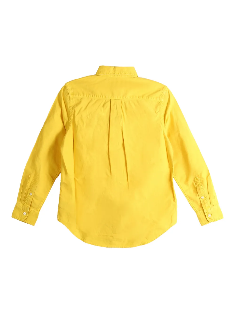 POLO RALPH LAUREN KIDS Shirt met geborduurd logo Geel