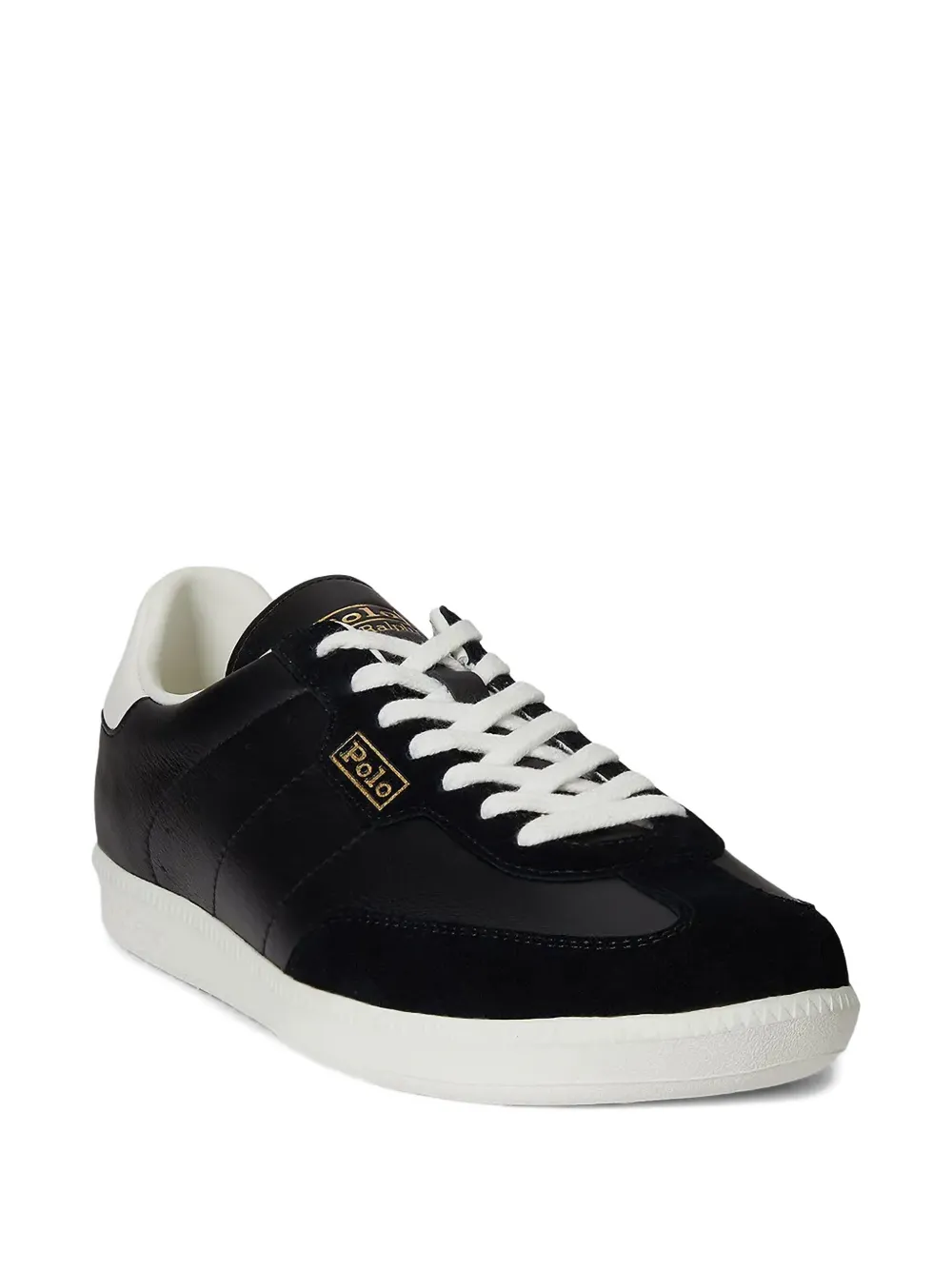 Polo Ralph Lauren Sneakers met vlakken Zwart