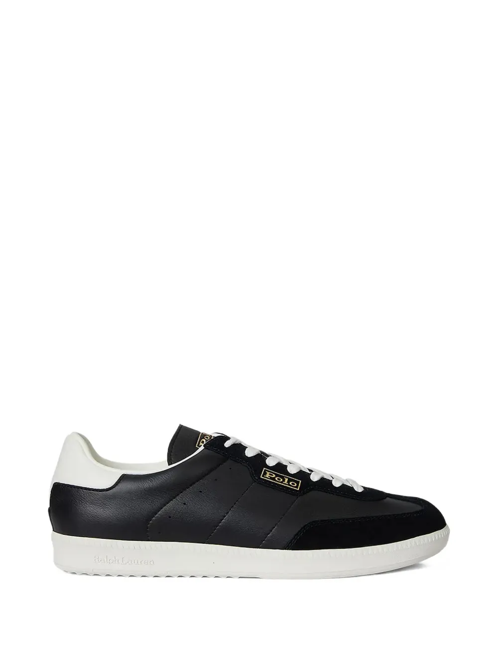 Polo Ralph Lauren Sneakers met vlakken Zwart
